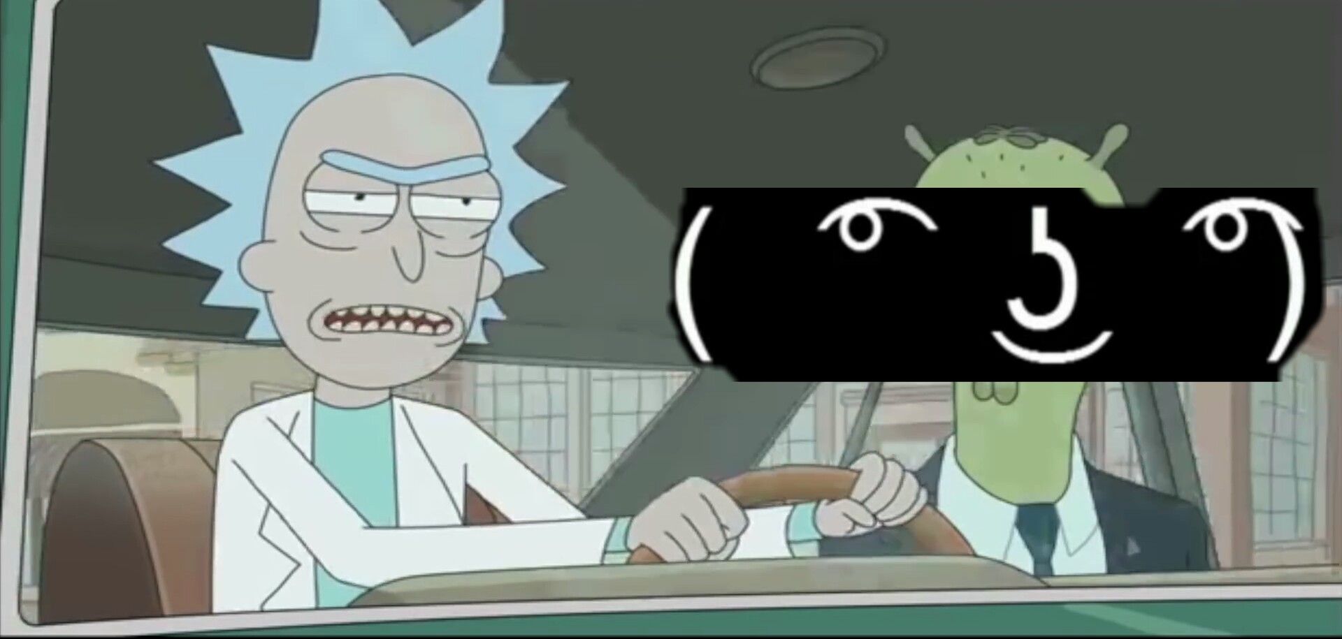 Freetoedit Lennyface Rick And Morty N Lenny Face
